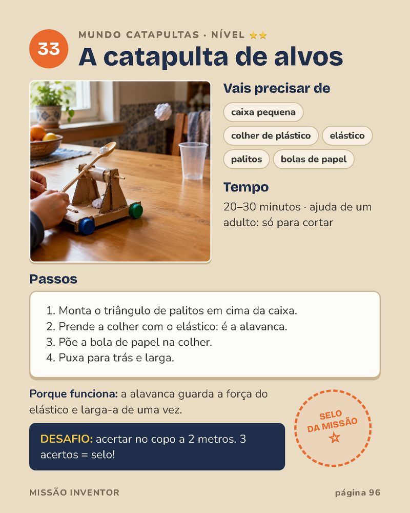 Missão: catapulta